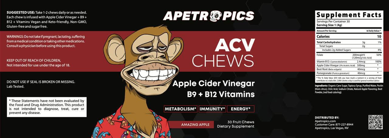 ACV Chews Banner 