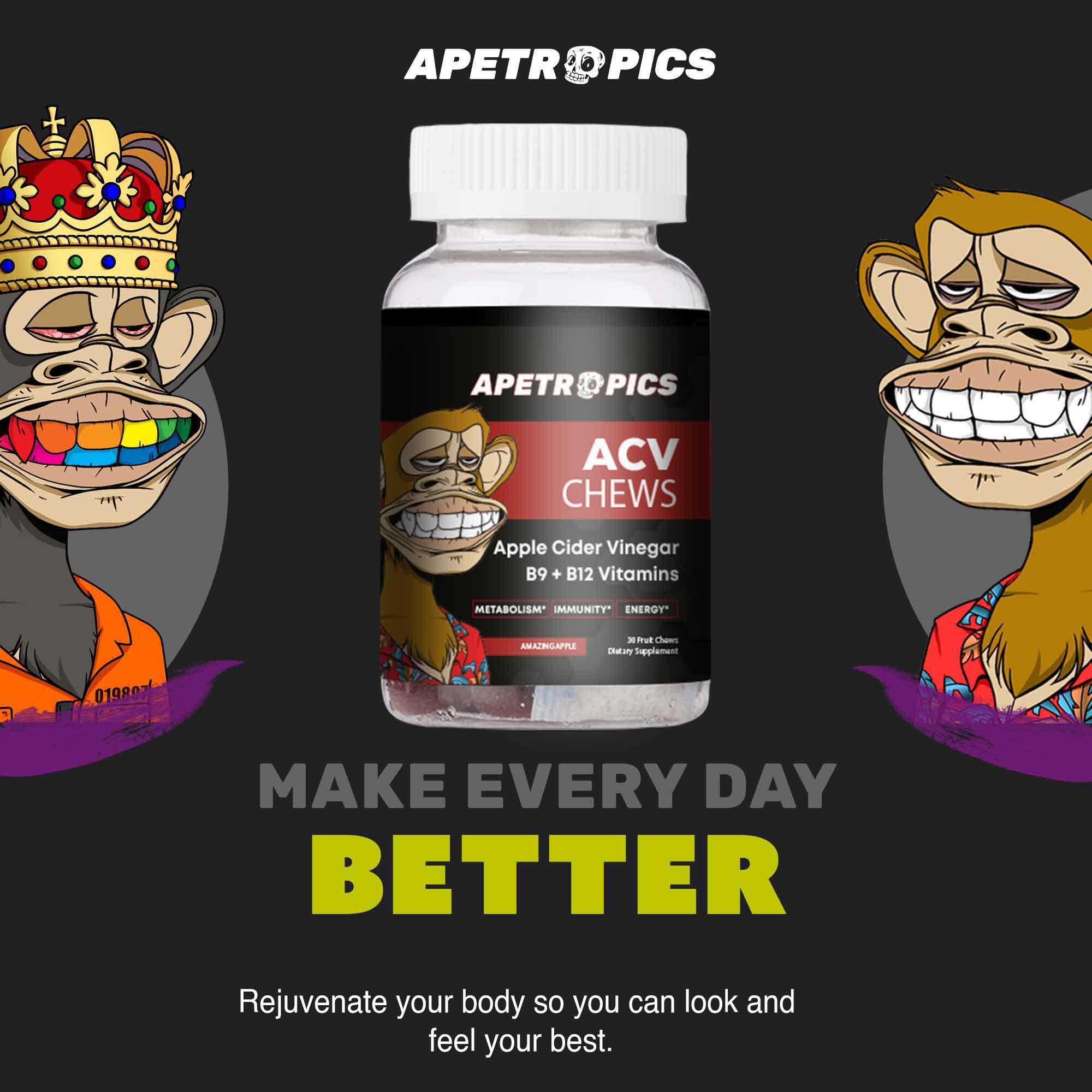 Make Everday Better with ACV Chews